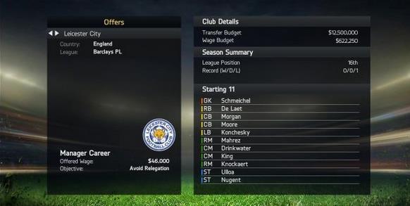 FIFA 15新手攻略游戏中几种模式的分析与介绍