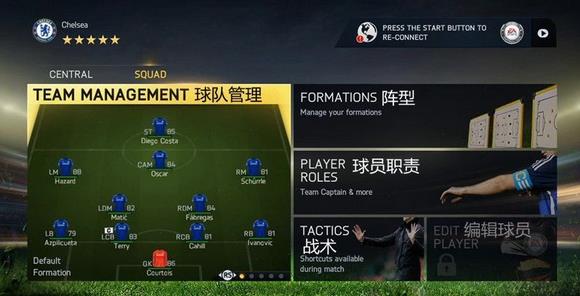 FIFA 15新手攻略游戏中几种模式的分析与介绍