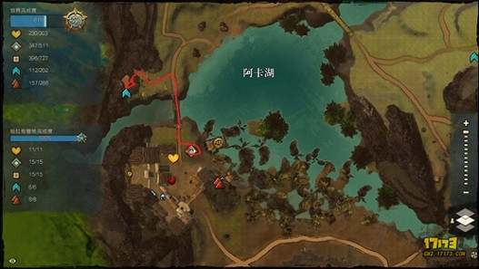 激战2哈希拉腹地地图技能点获取全攻略(图文详解)