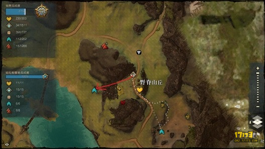 激战2哈希拉腹地地图技能点获取全攻略(图文详解)