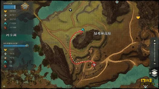 激战2哈希拉腹地地图技能点获取全攻略(图文详解)