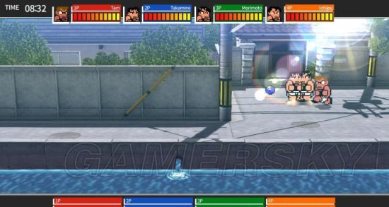 热血进行曲大运动会界面操作与人物必杀技全解析