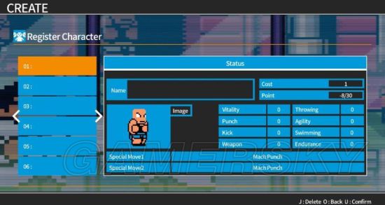 热血进行曲大运动会界面操作与人物必杀技全解析