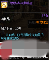 DNF宠物月兔妹妹获取攻略，助你轻松获得可爱萌宠