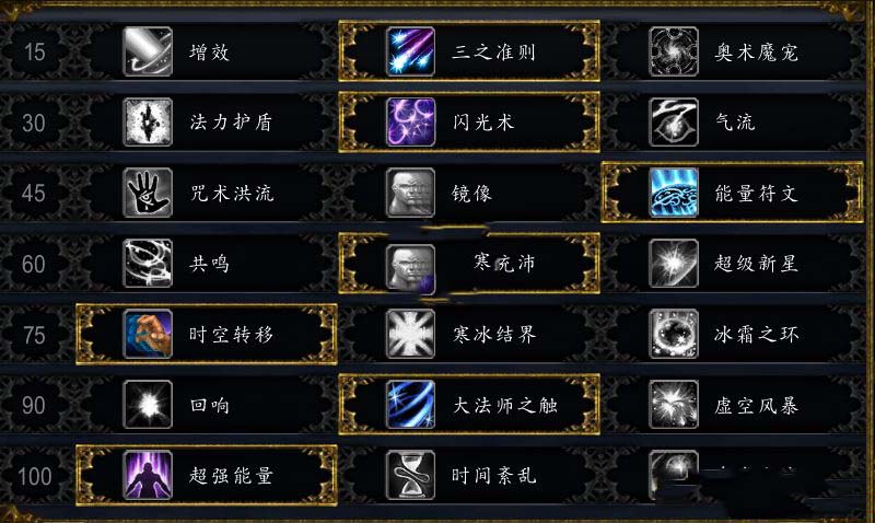 魔兽世界8.1奥法PVE技能天赋、属性与输出手法全解析