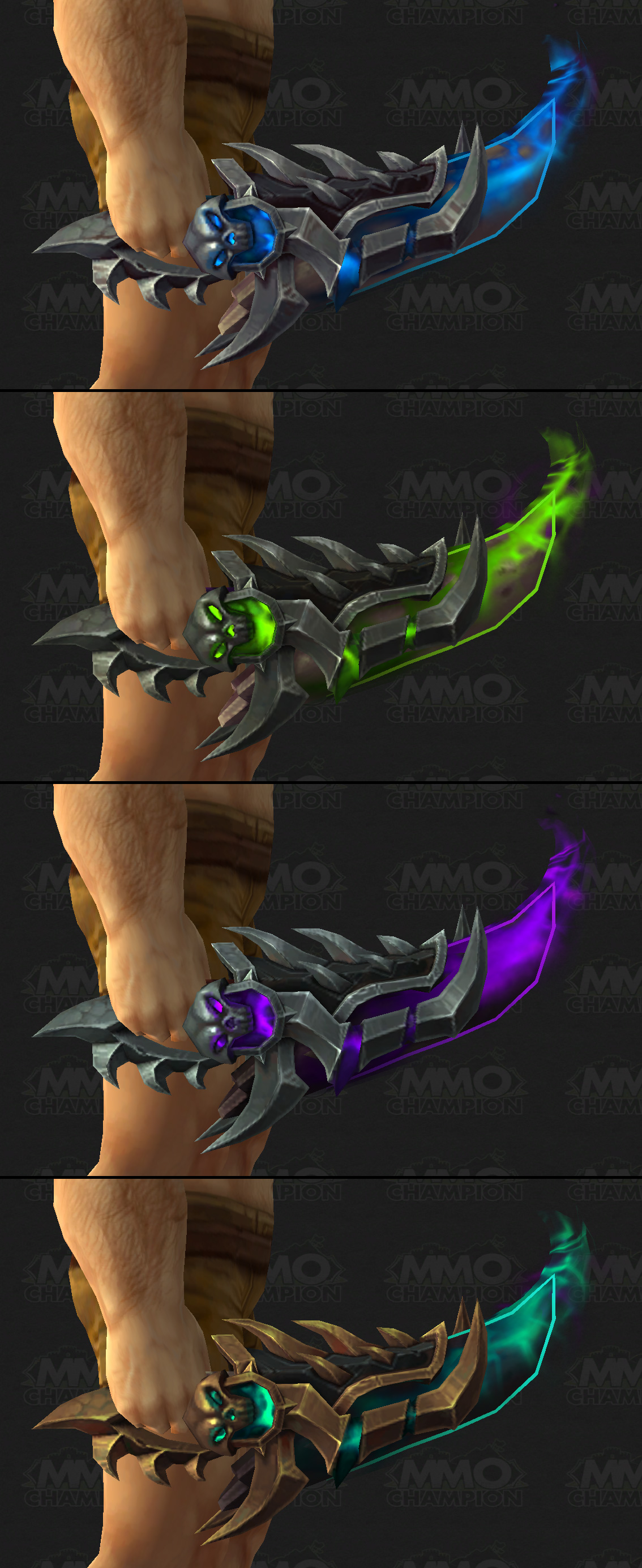 魔兽世界7.0各职业皮甲神器外观与配色全汇总