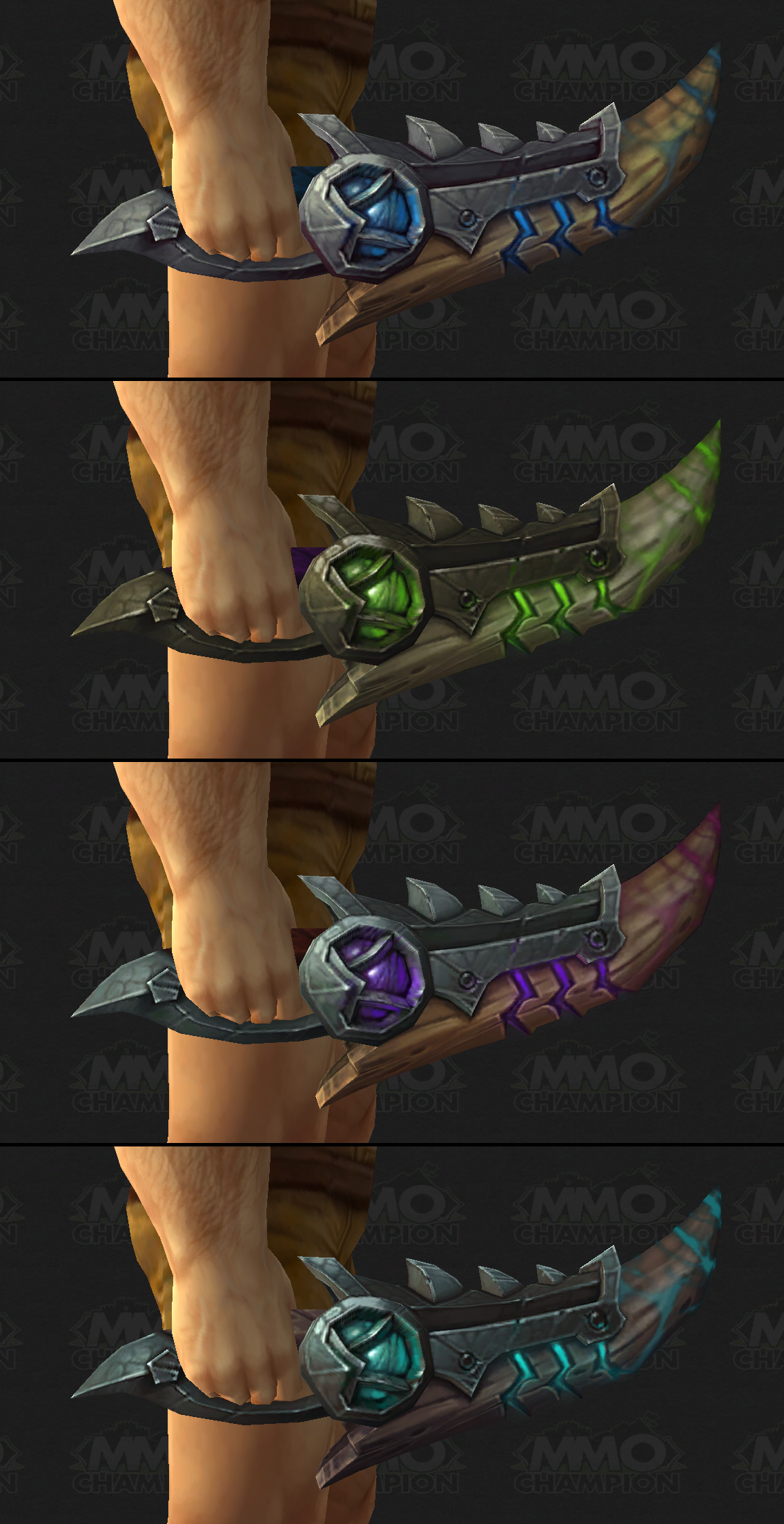 魔兽世界7.0各职业皮甲神器外观与配色全汇总