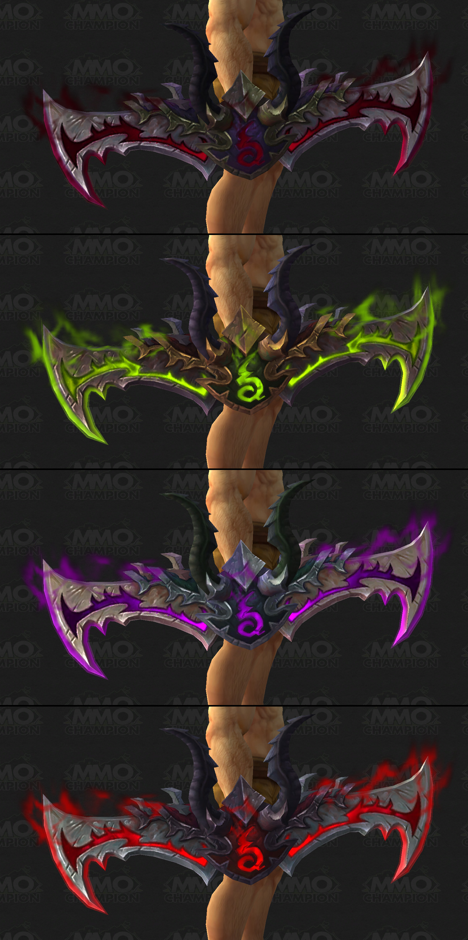 魔兽世界7.0各职业皮甲神器外观与配色全汇总