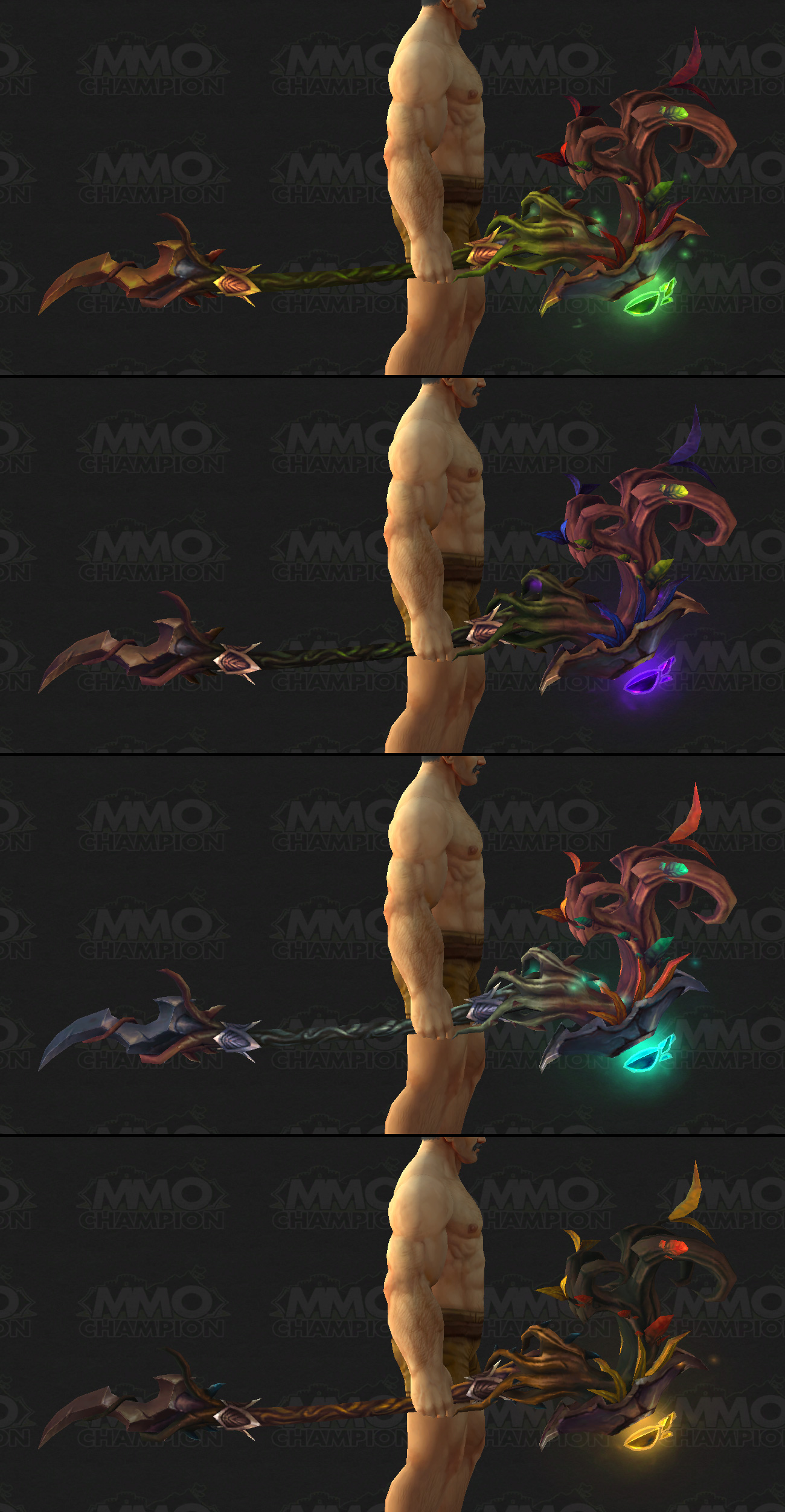 魔兽世界7.0各职业皮甲神器外观与配色全汇总