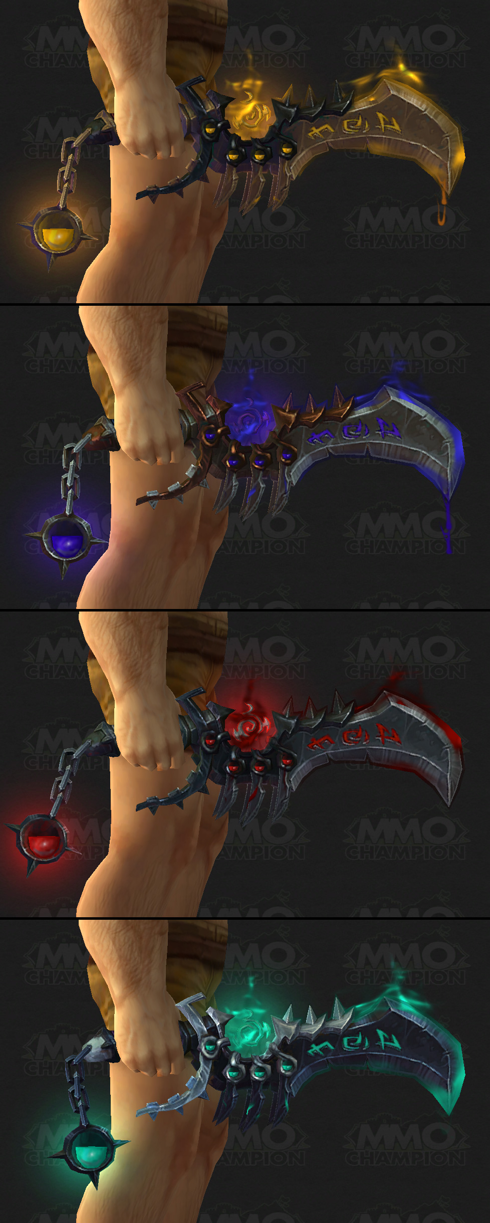 魔兽世界7.0各职业皮甲神器外观与配色全汇总