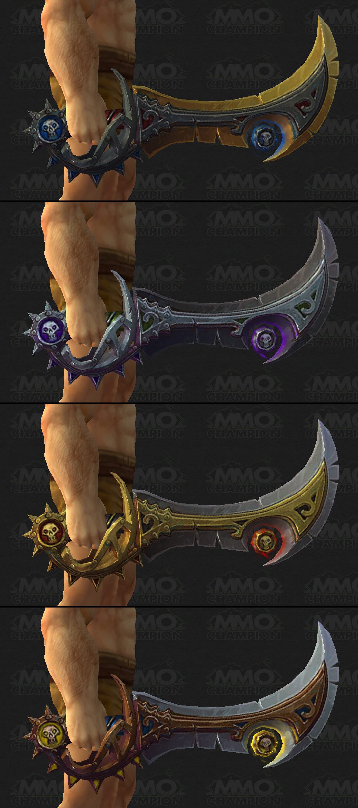 魔兽世界7.0各职业皮甲神器外观与配色全汇总