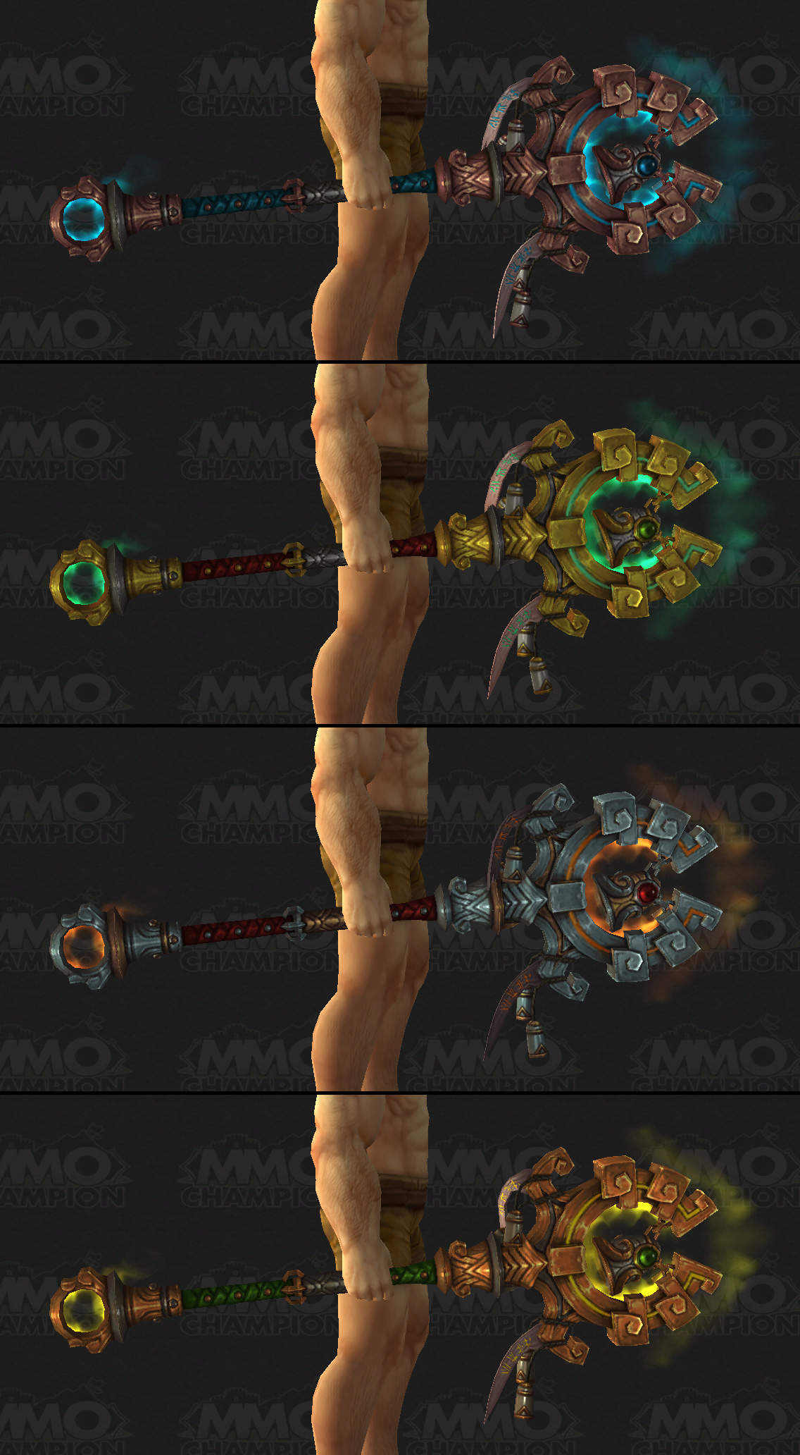 魔兽世界7.0各职业皮甲神器外观与配色全汇总