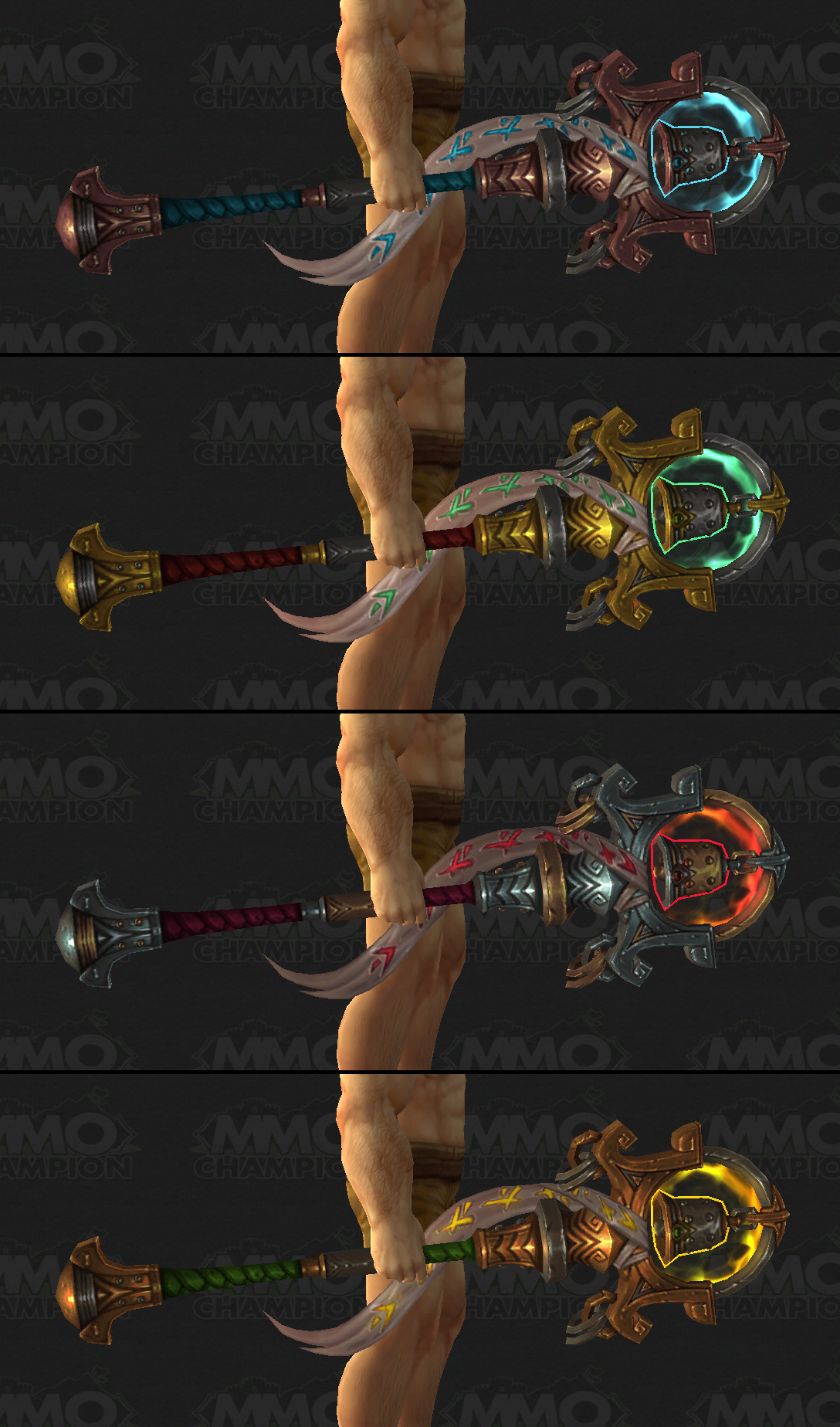 魔兽世界7.0各职业皮甲神器外观与配色全汇总