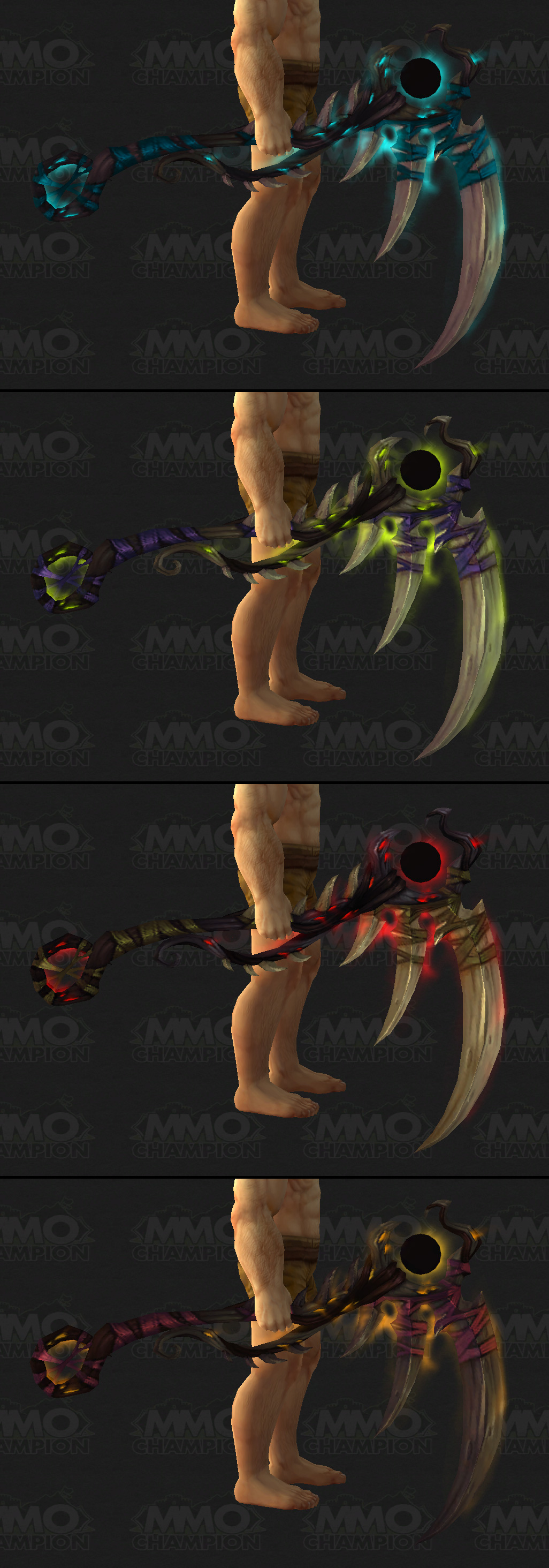 魔兽世界7.0各职业皮甲神器外观与配色全汇总