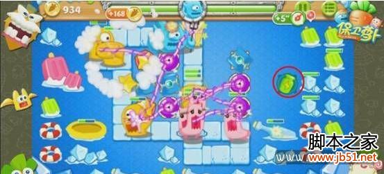 保卫萝卜2第36关金萝卜获取攻略，图文详解助你通关！