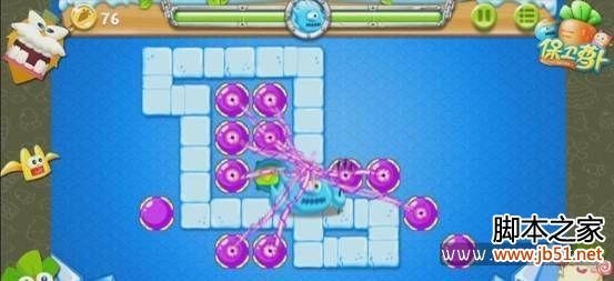 保卫萝卜2第36关金萝卜获取攻略，图文详解助你通关！