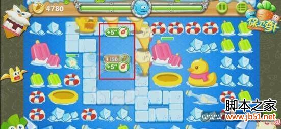 保卫萝卜2第36关金萝卜获取攻略，图文详解助你通关！