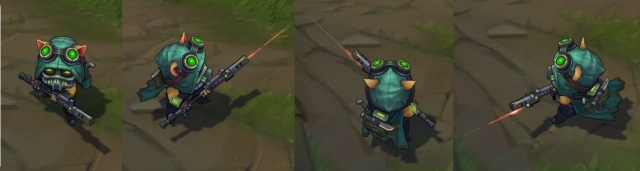 LOL提莫队长奥米伽小分队新皮肤图片预览及评价