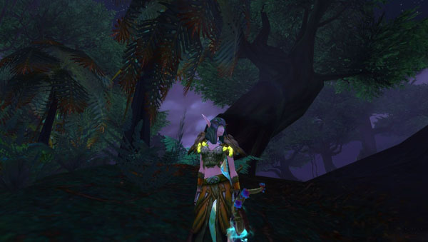 魔兽世界绿色散件丛林精灵锁甲幻化图鉴