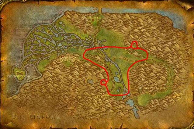 魔兽世界怀旧服部落/联盟采矿1-300速成，附矿石分布图