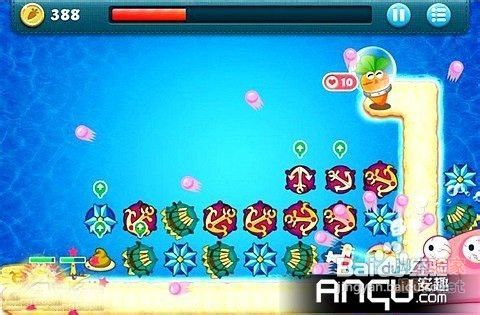 保卫萝卜深海1金萝卜布阵图轻松通关秘籍