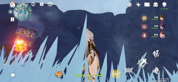 原神龙脊雪山石碑位置与点亮方法，雪葬的星银八个石碑全解析