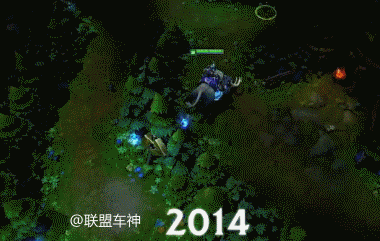 英雄联盟LOL新老地图对比，旧版地图已不再美观