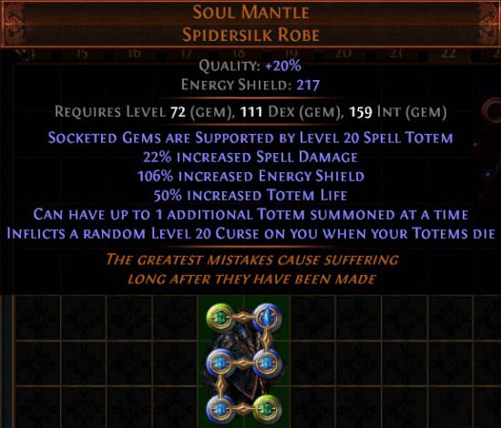 流放之路3.2武僧圣堂圣宗冰川之刺图腾BD开荒成型攻略