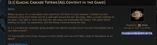 流放之路3.2武僧圣堂圣宗冰川之刺图腾BD开荒成型攻略