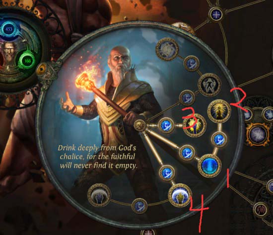 流放之路3.2武僧圣堂圣宗冰川之刺图腾BD开荒成型攻略