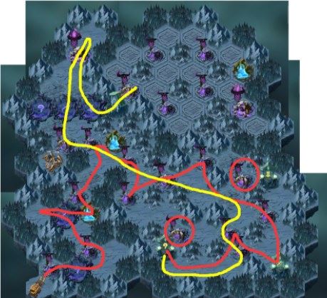剑与远征古墓迷踪通关秘籍，路线图全解析