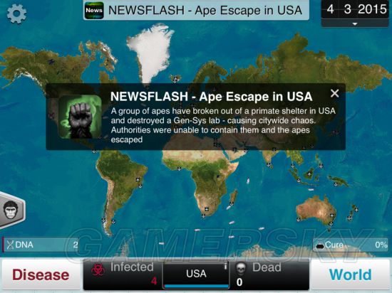 瘟疫公司猩猩流感成就解锁方法全解析